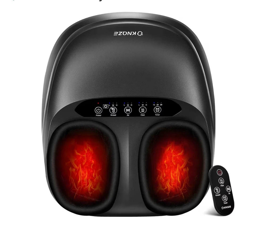 KNQZE Shiatsu Foot Massager with Heat - photo 3
