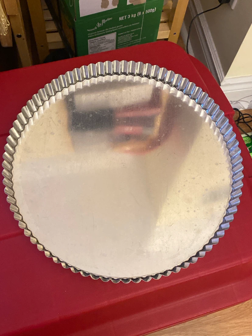 12 inches Fluted Tart Pan with Removable Bottom
