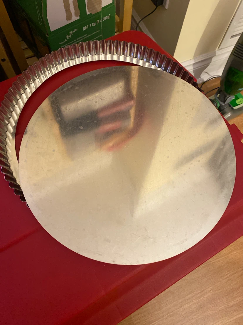 12 inches Fluted Tart Pan with Removable Bottom - photo 2