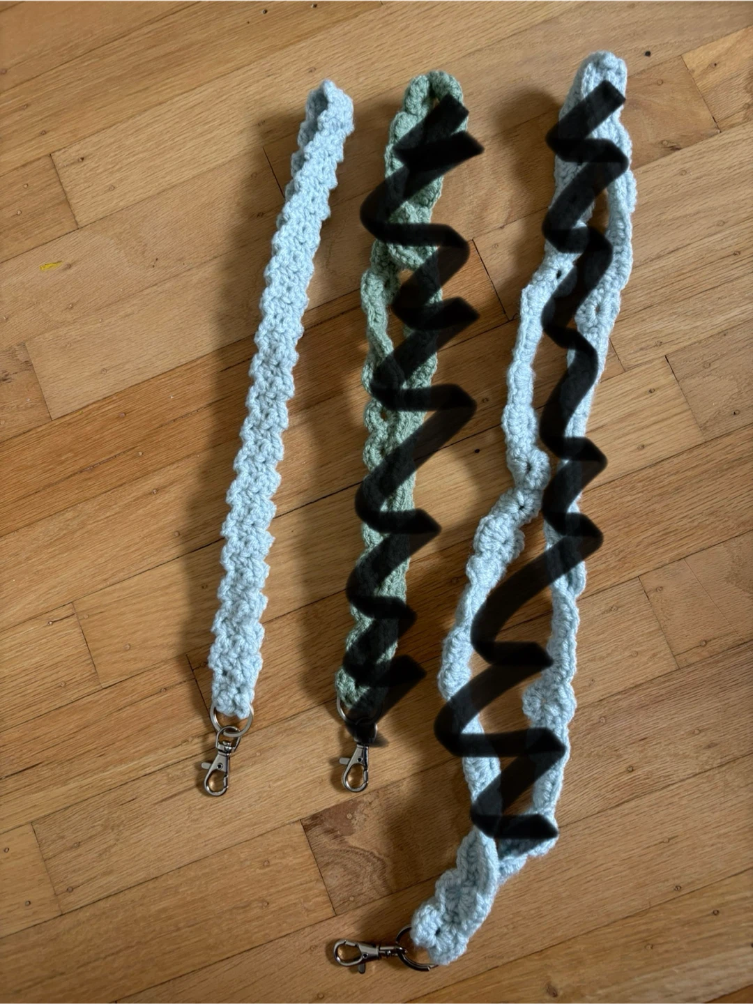 Crocheted Lanyards / Straps