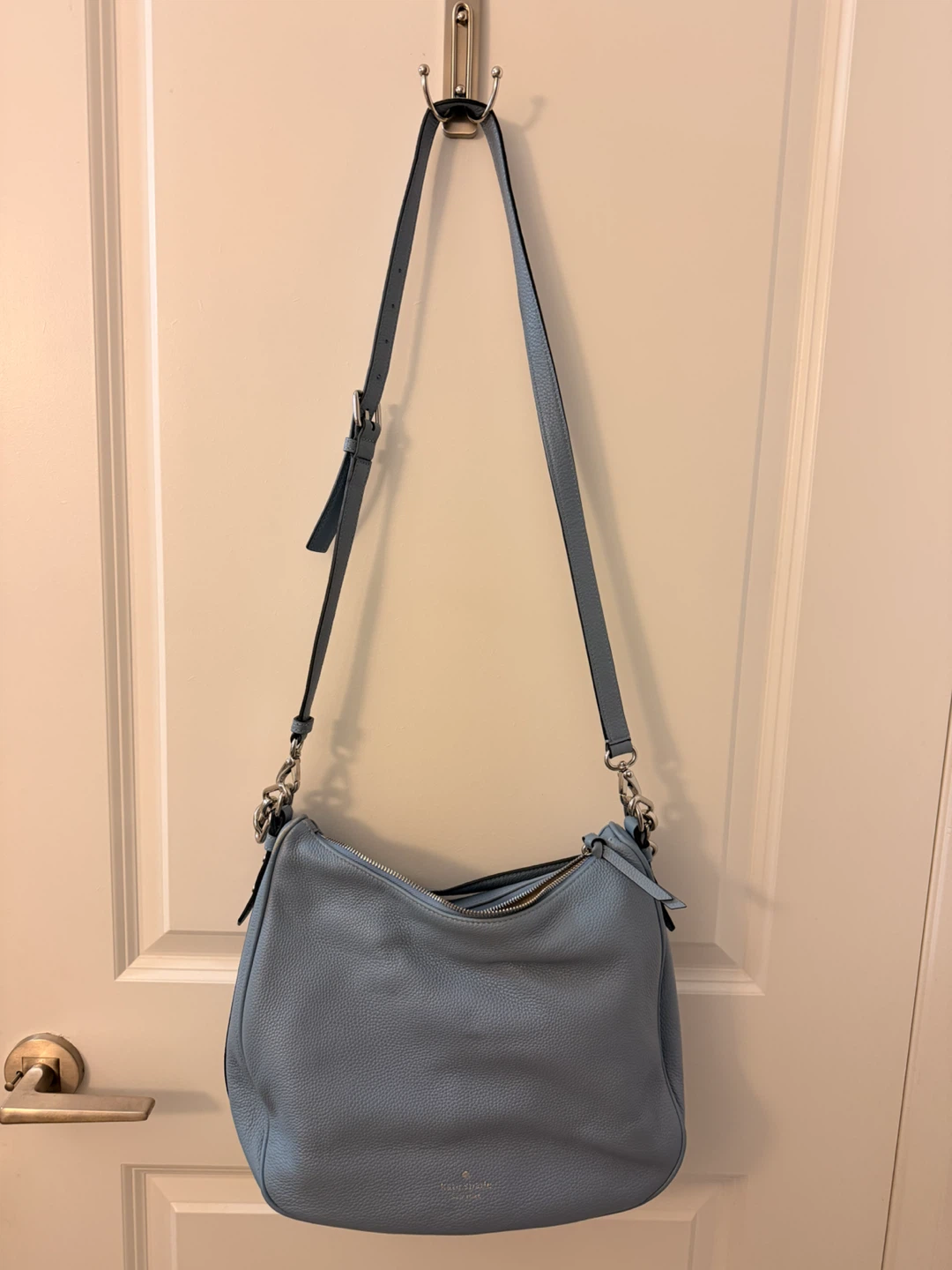 Kate Spade New York Blue Leather Shoulder Bag - photo 2