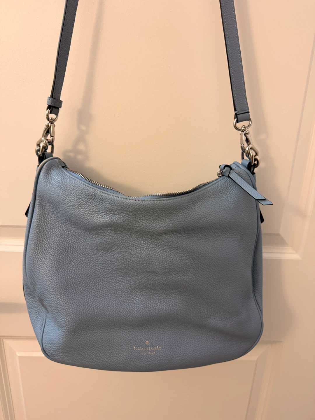 Kate Spade New York Blue Leather Shoulder Bag - photo 3