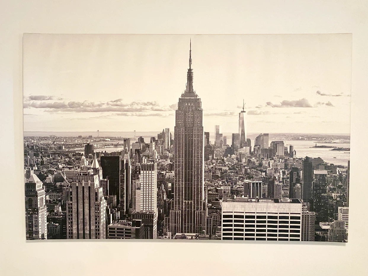 New York City Skyline Canvas Wall Art