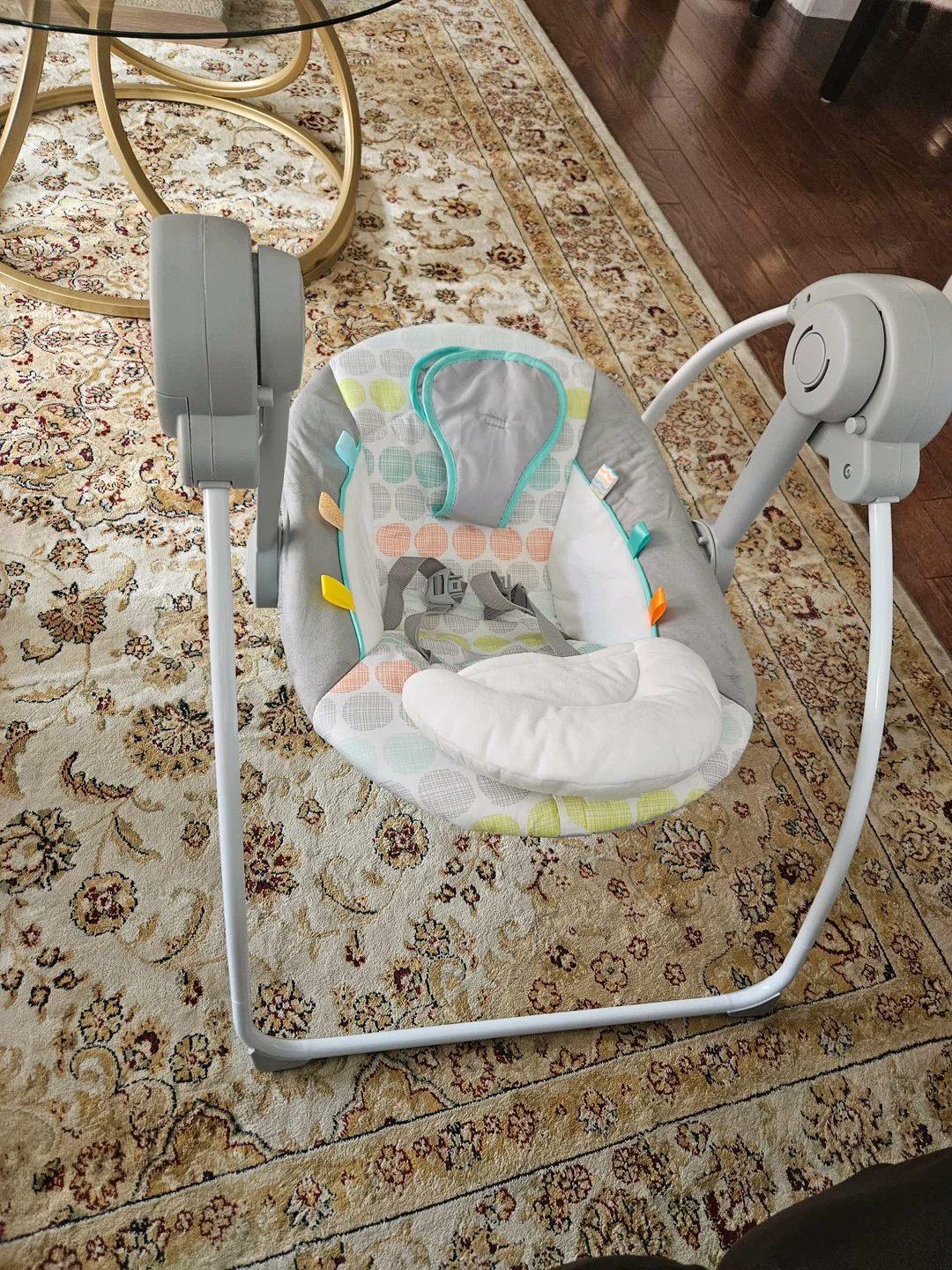Bright Starts Whimsical Wild Portable Baby Swing
