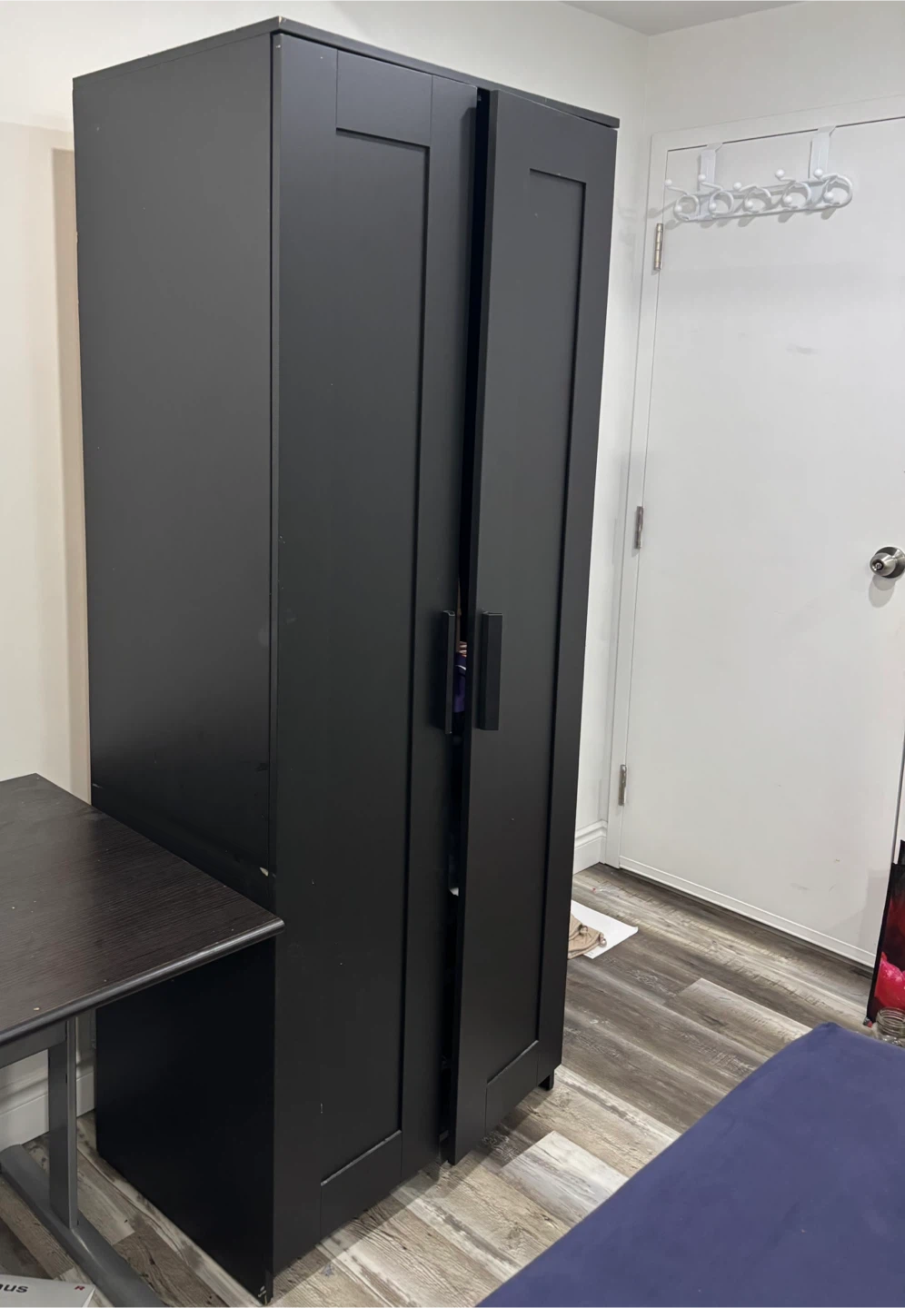 IKEA BRIMNES Wardrobe with 2 doors - Black - photo 4