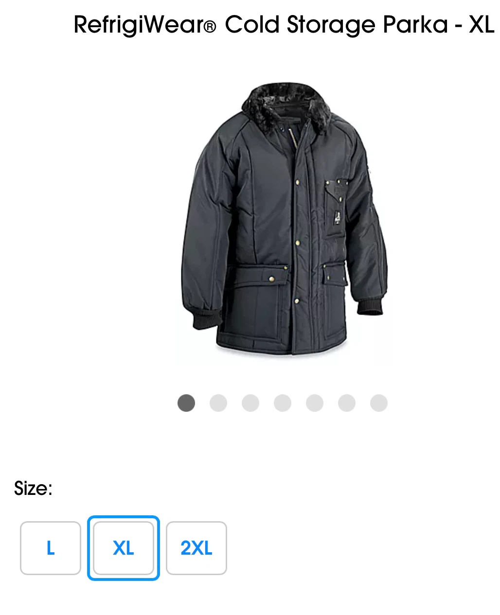 Iron Tuff Cold Storage Parka - XL