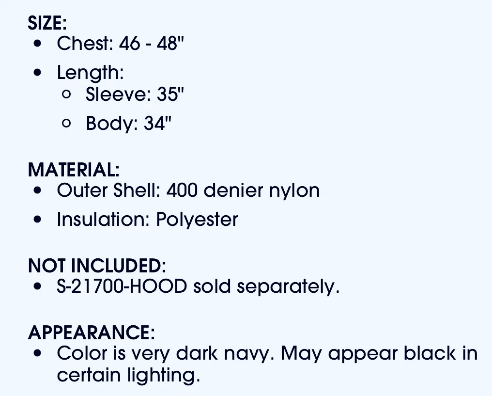 Iron Tuff Cold Storage Parka - XL - photo 4