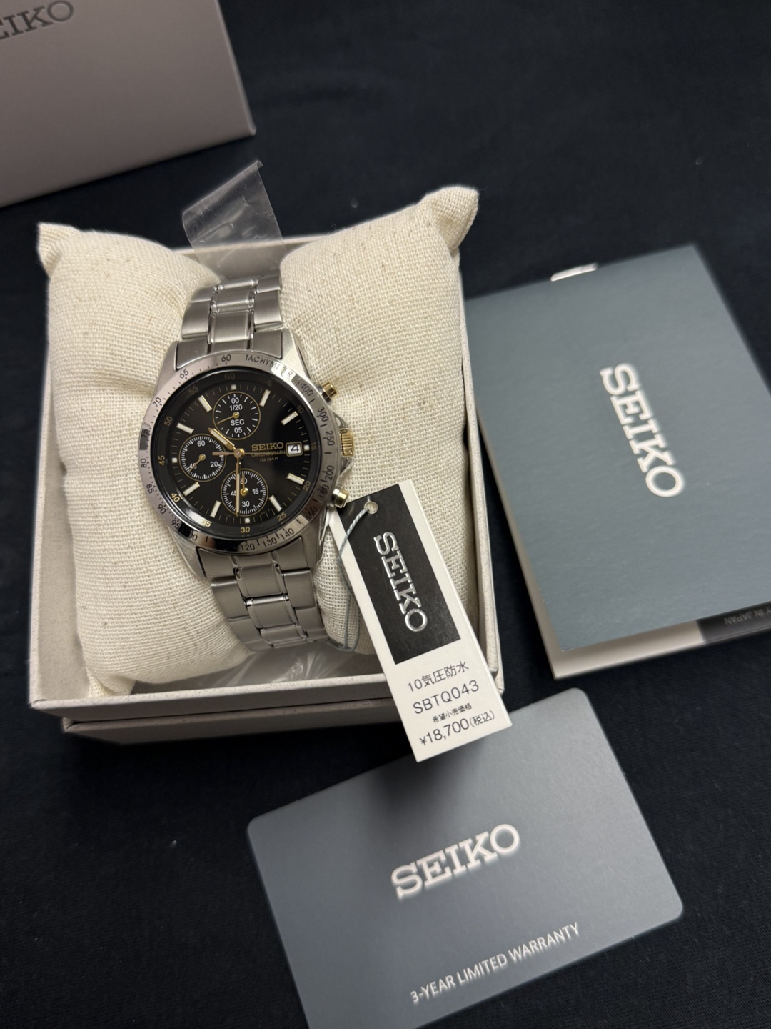 Seiko Chronograph Watch SBTQ043 - photo 3