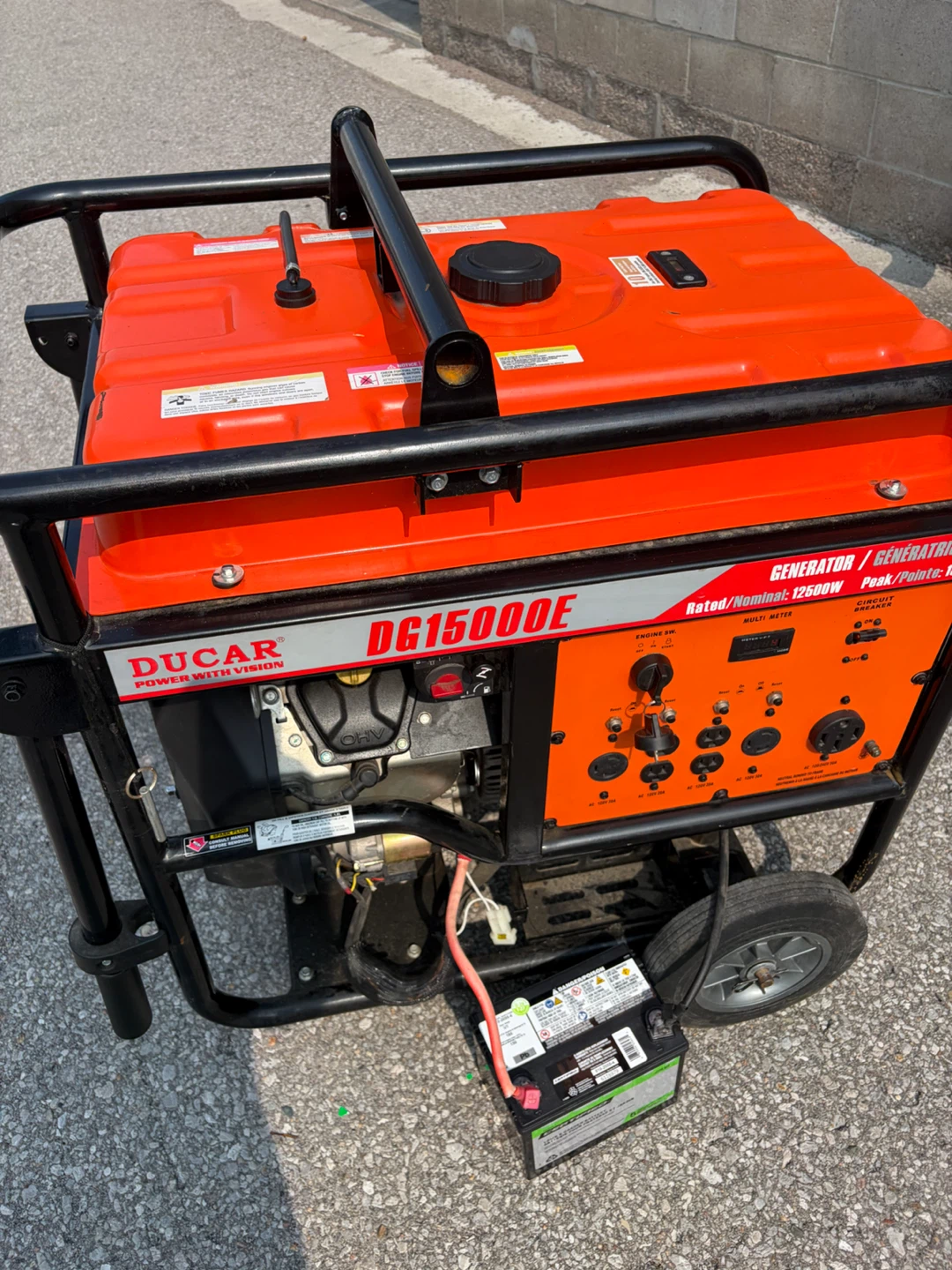 DUCAR DG15000E Generator - photo 4