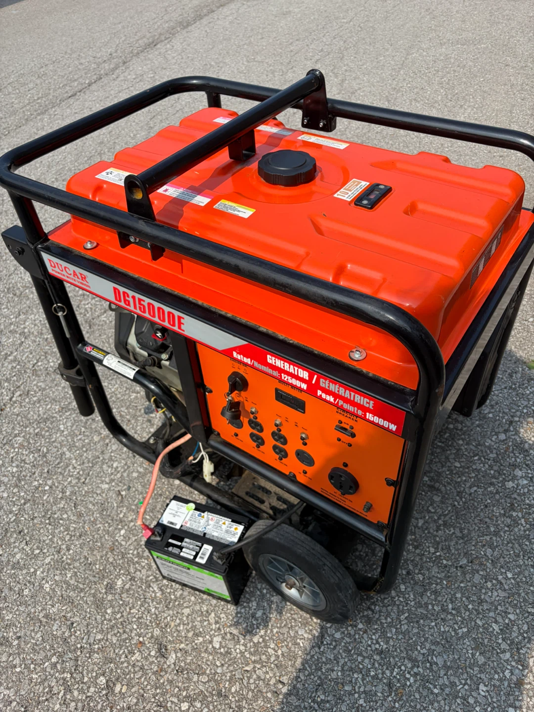 DUCAR DG15000E Generator - photo 5