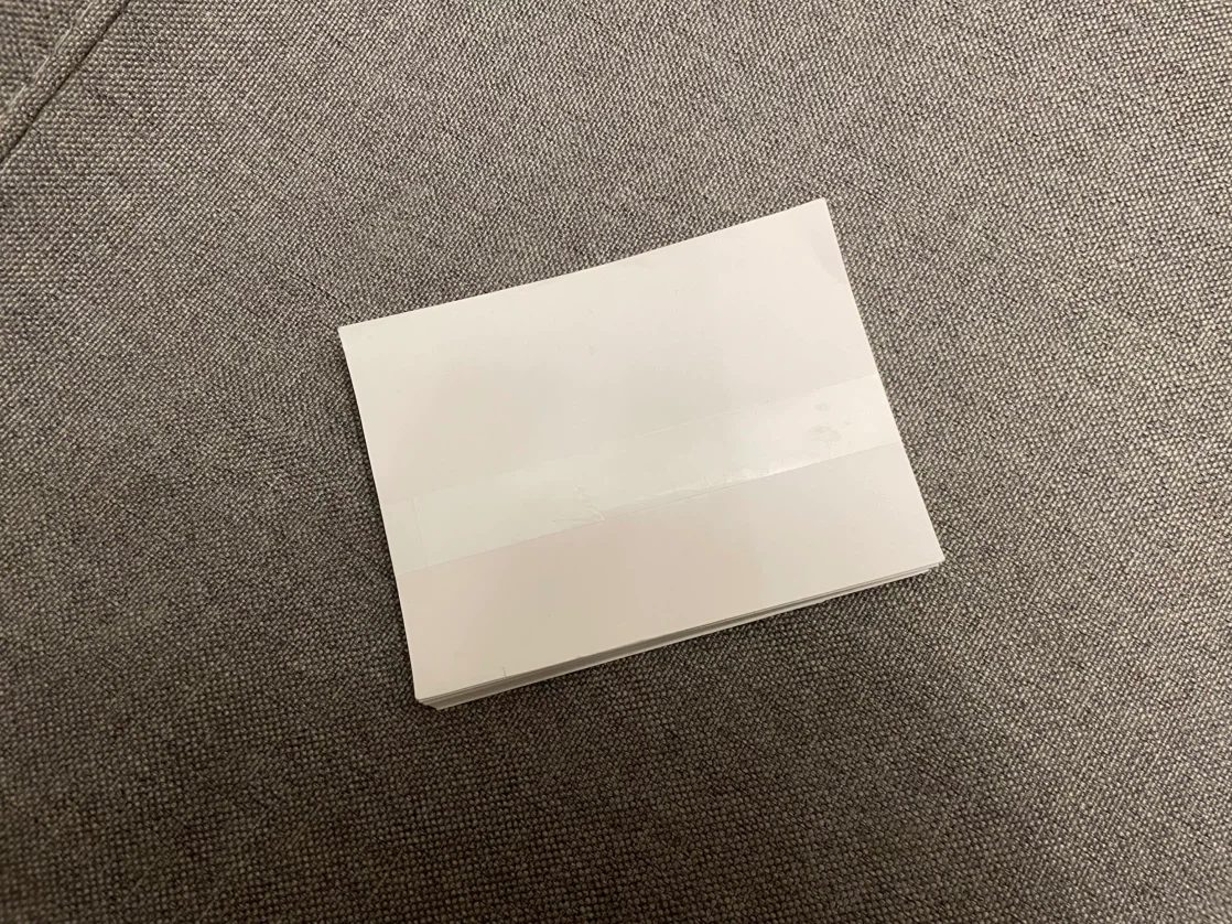 Small Pack of paper