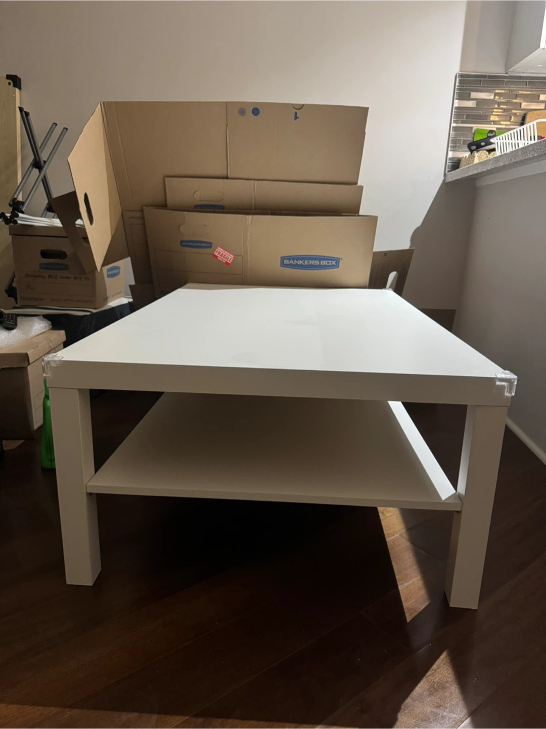 IKEA White Coffee Table - photo 2