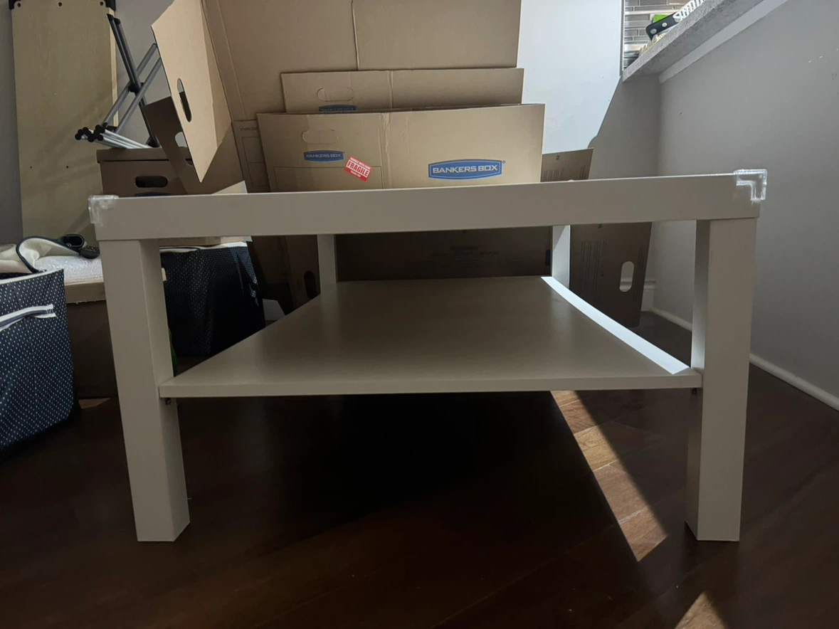 IKEA White Coffee Table - photo 3