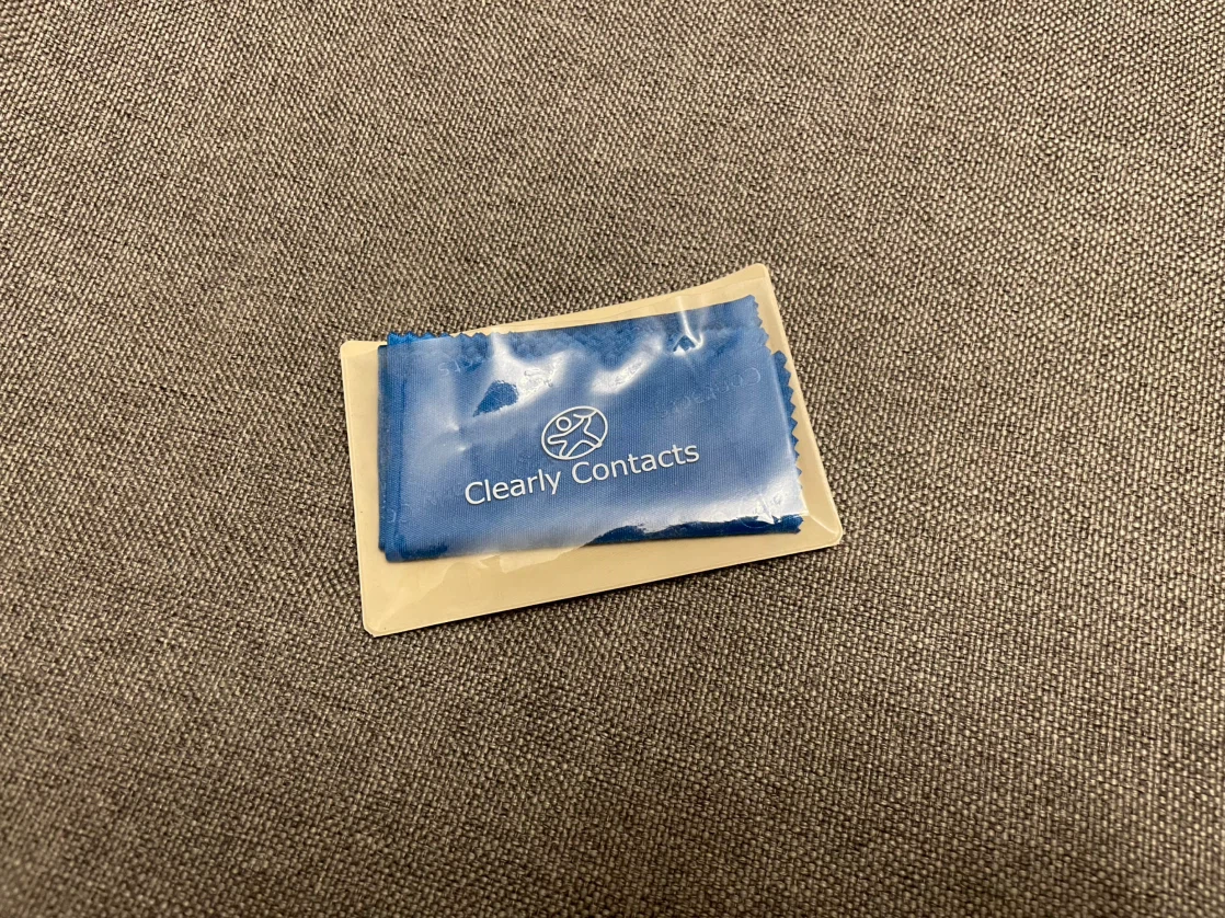 Clearly Contacts Lens Cleaning Cloth