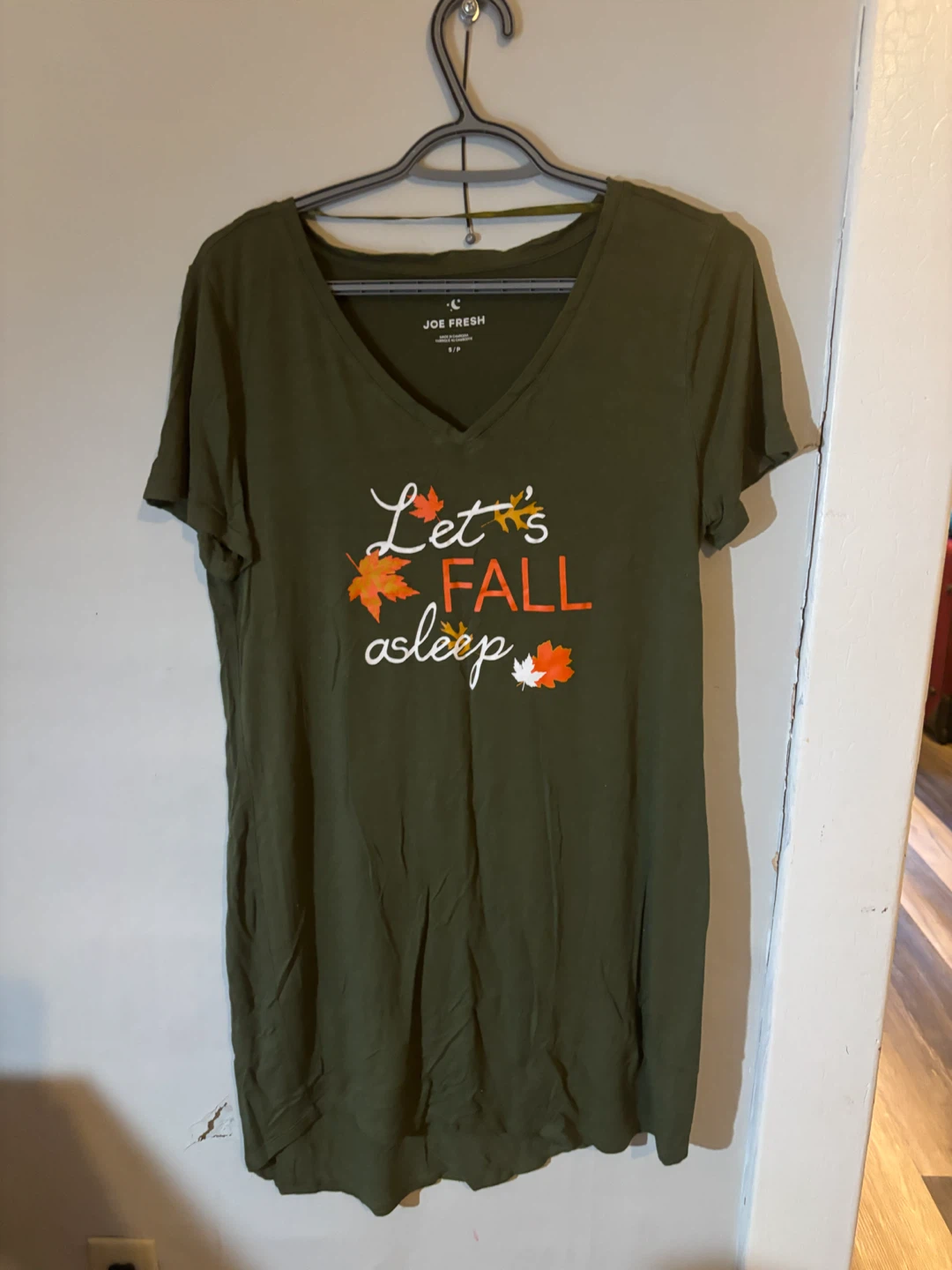 Joe Fresh "Let's Fall Asleep" Nightshirt
