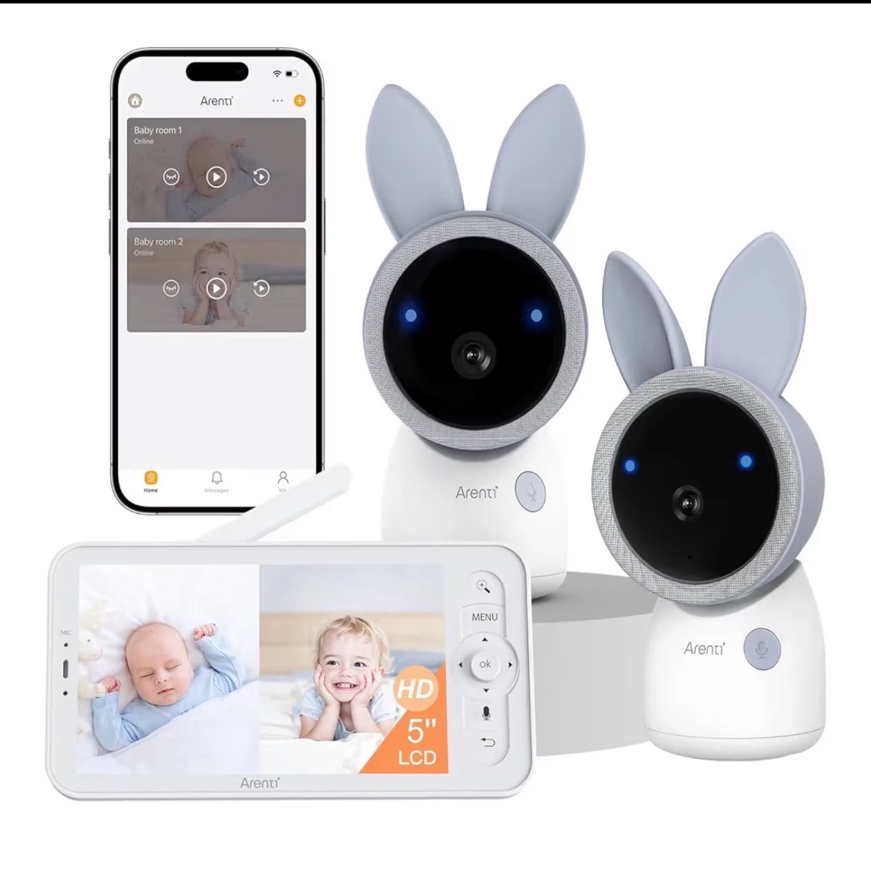 Arenti Ainanny 2-Cam Kit Baby Monitor - photo 2