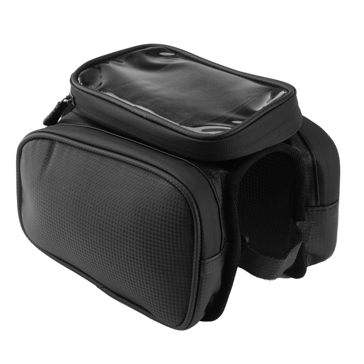 BikerzBay Bicycle Frame Bag with Phone Mount