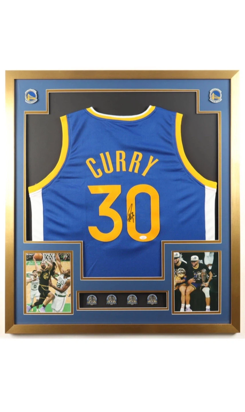 Stephen Curry Autographed Jersey JSA Authentication