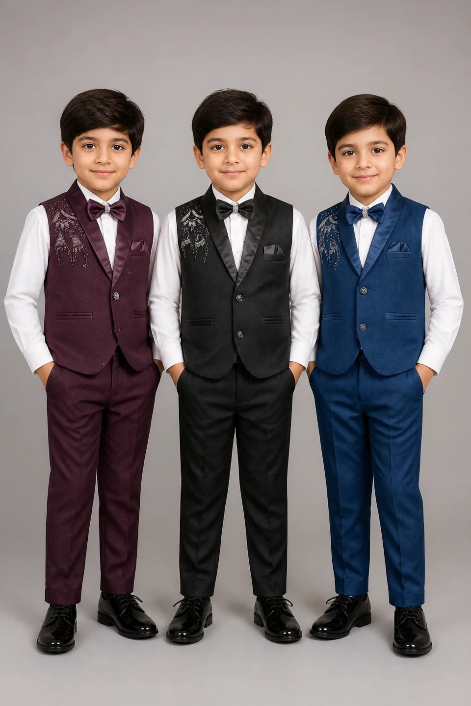 Heer Collection Kids Wear Boys Suit all sizes available - photo 3