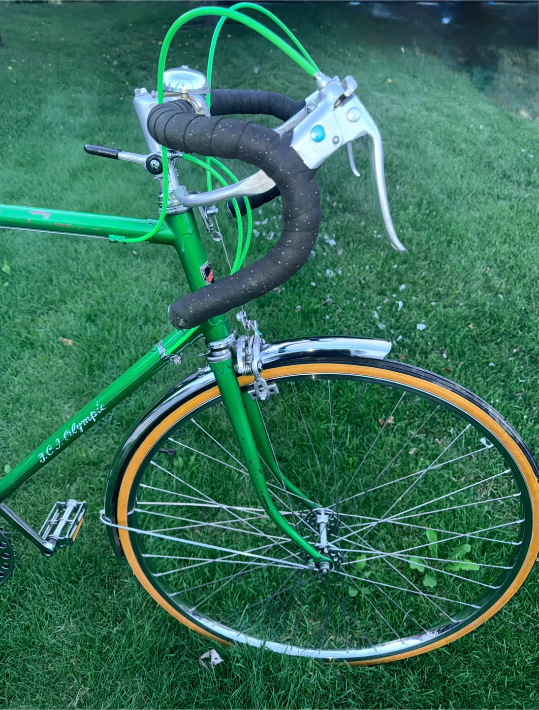 VINTAGE OLYMPIC 10-SPEED ROAD/TOURING BIKE - photo 3