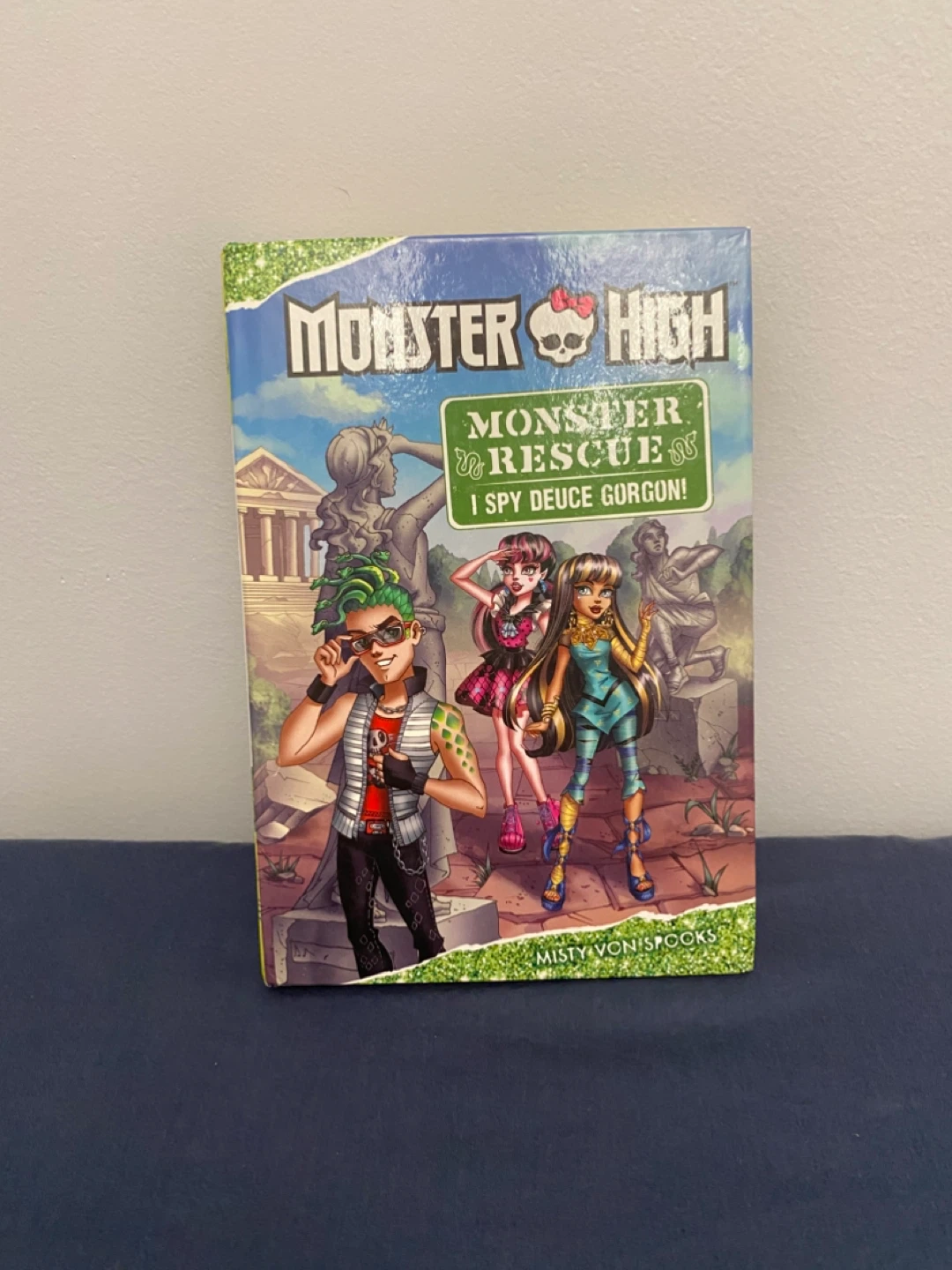 Monster High Monster Rescue I Spy Deuce Gorgon Book