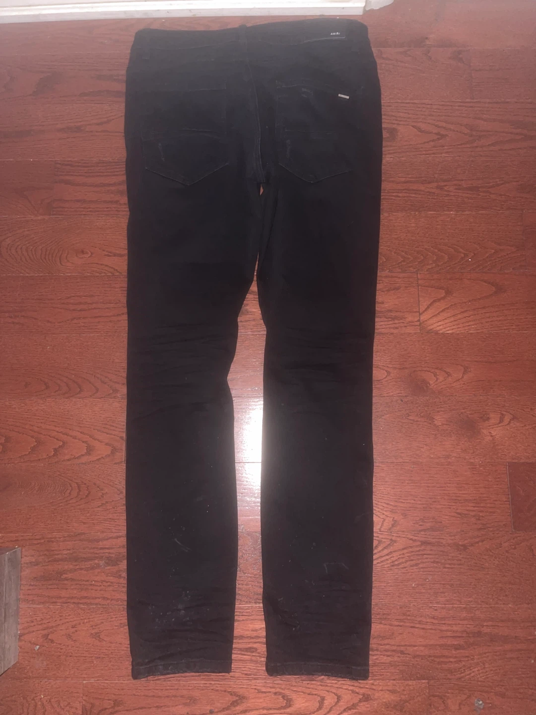 Amiri Black Distressed Jeans Size 34 - photo 3