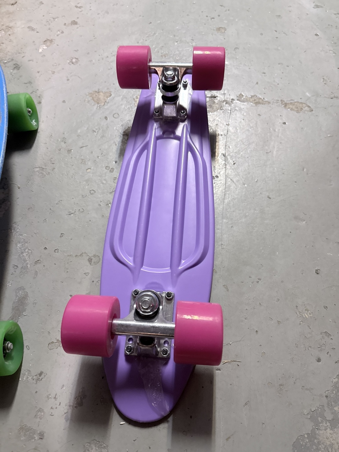 Like new Purple Penny Skateboard with Pink Wheels - photo 2