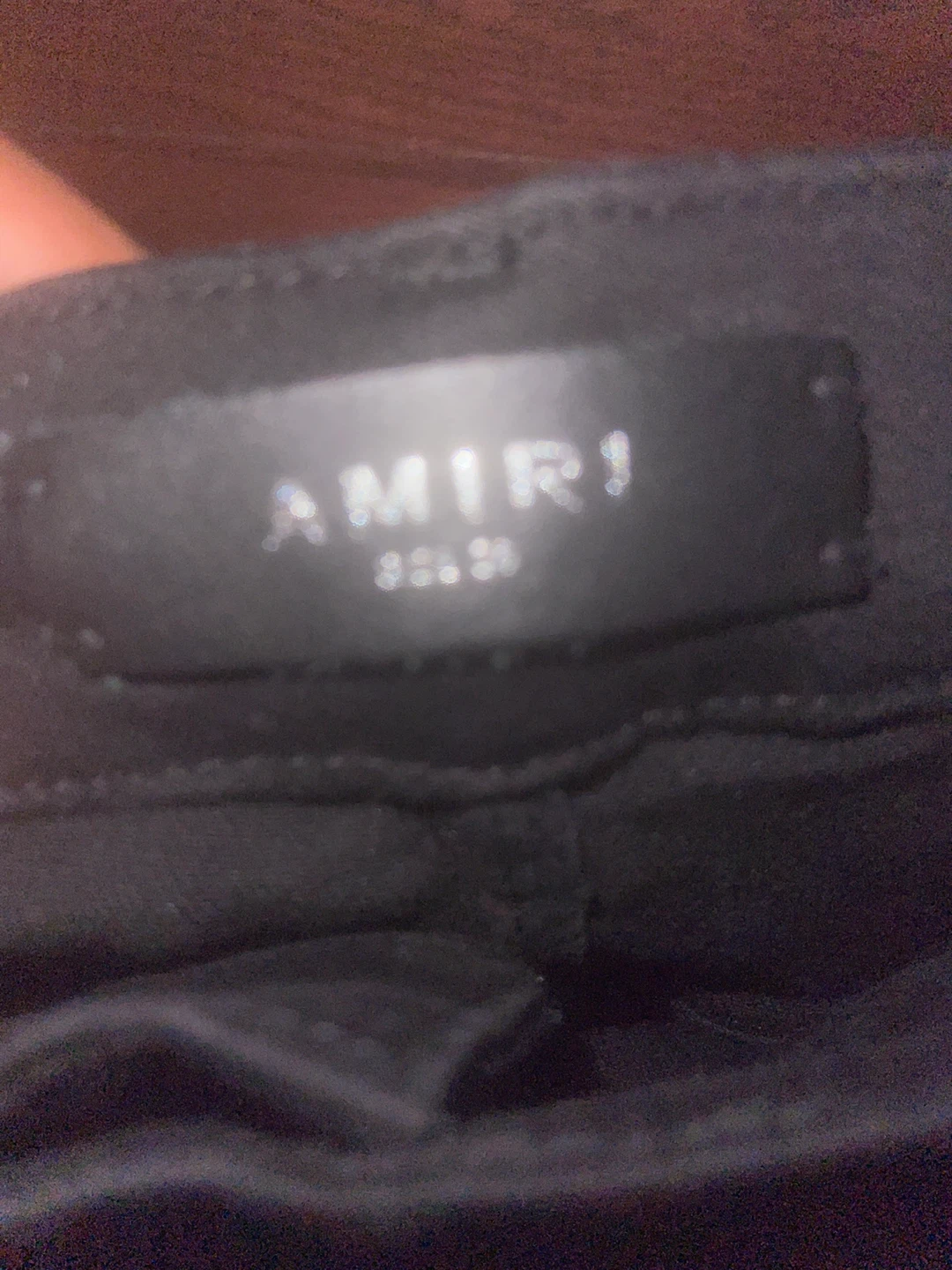 Amiri Black Bandana Patch Jeans - photo 2