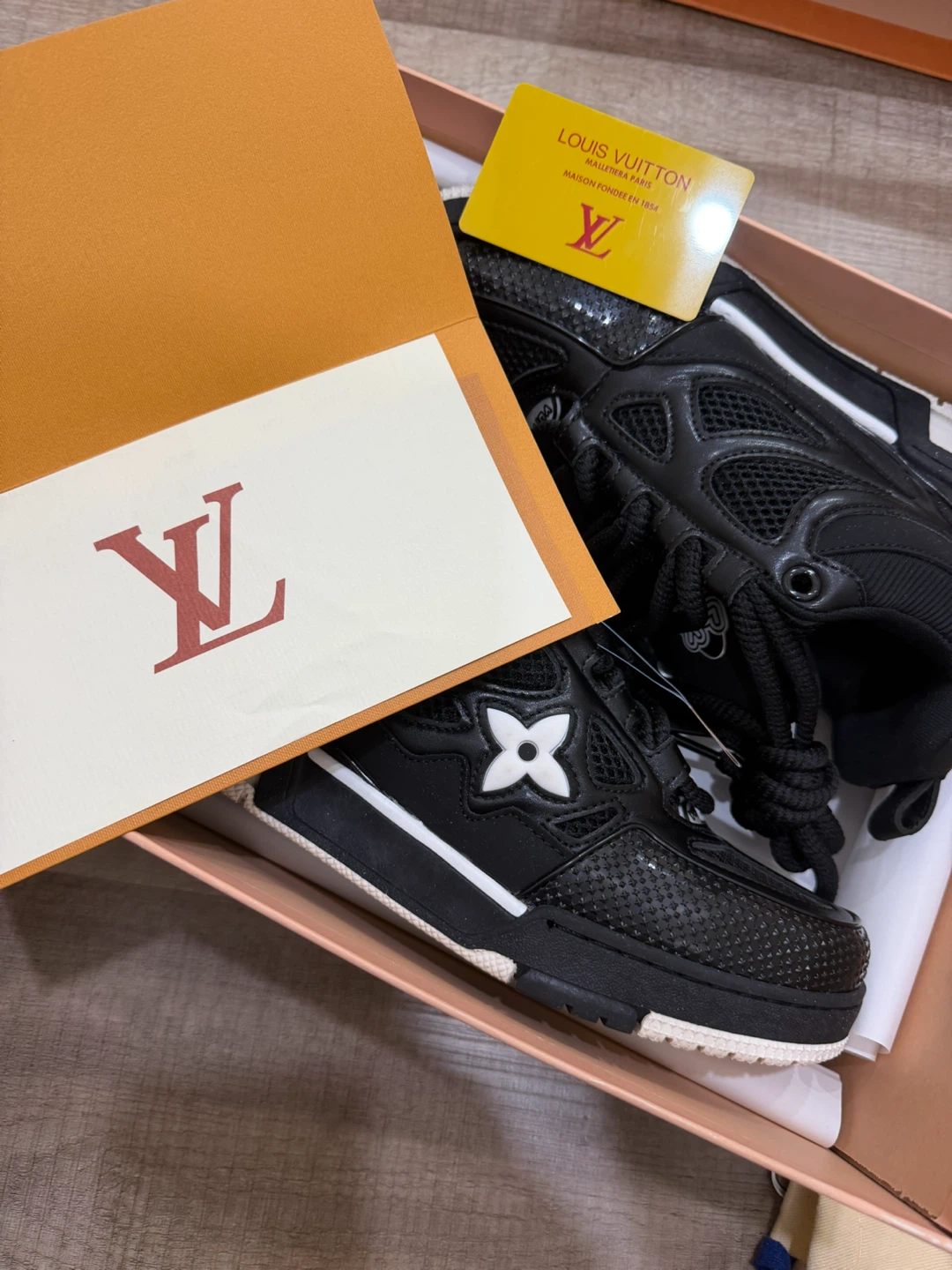 Louis Vuitton Black Sneakers