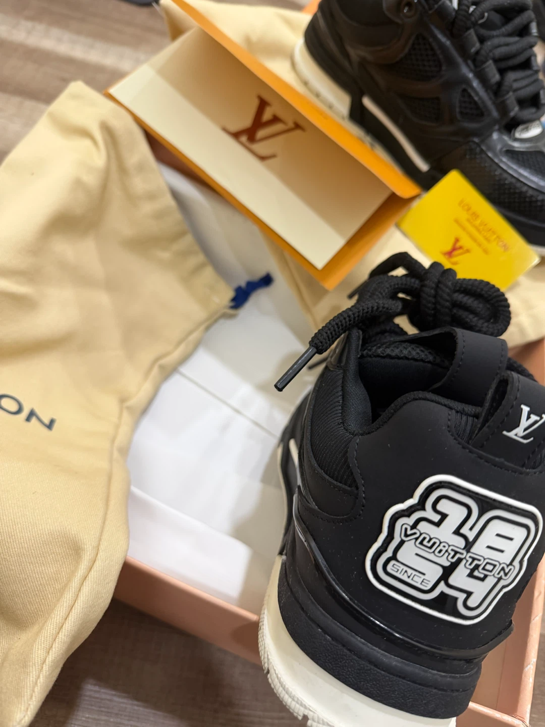 Louis Vuitton Black Sneakers - photo 5
