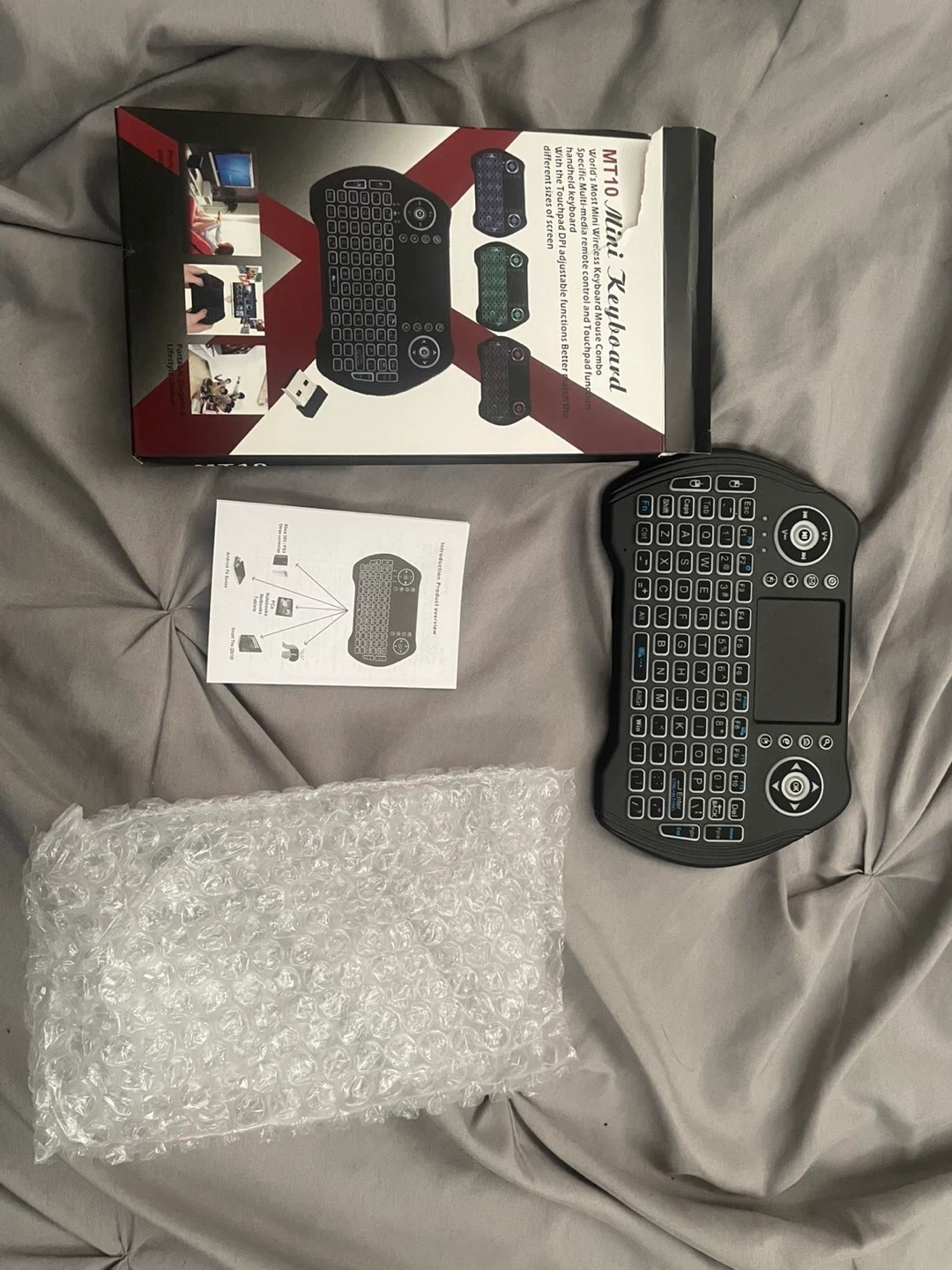 MT10 Mini Wireless Keyboard Mouse Combo