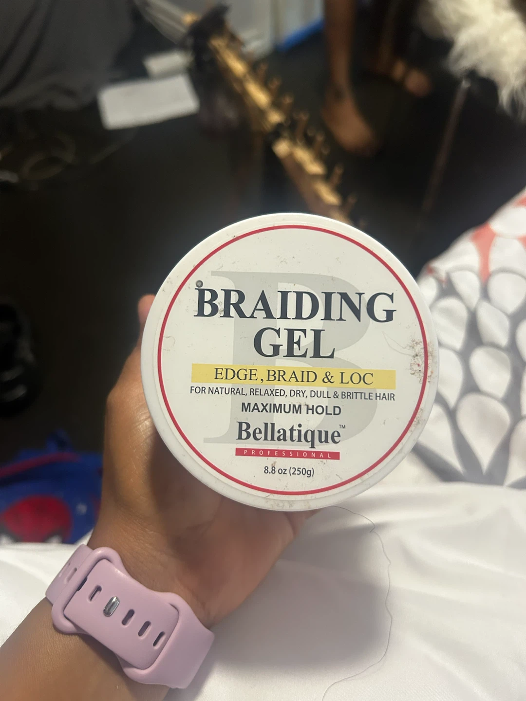 Bellatique Professional Braiding Gel Maximum Hold 8.8 oz