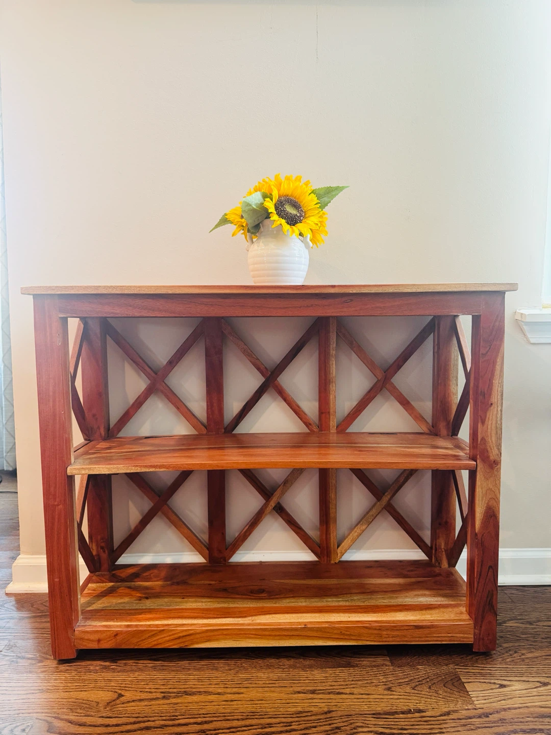 Wooden Bookshelf / Console Table
