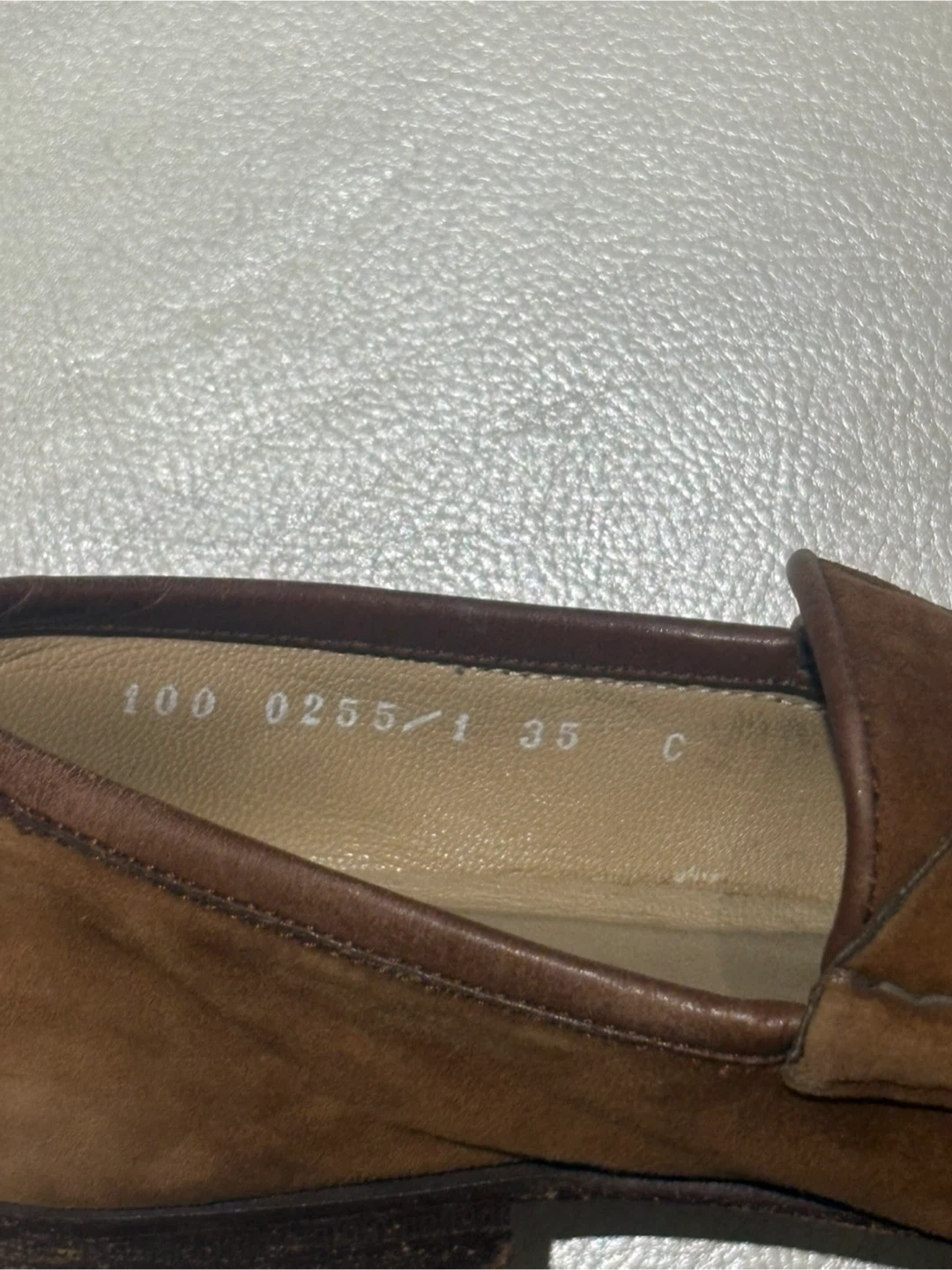 GUCCI Vintage Horsebit Suede Loafers Brown US 5 C / EU 35 - photo 2