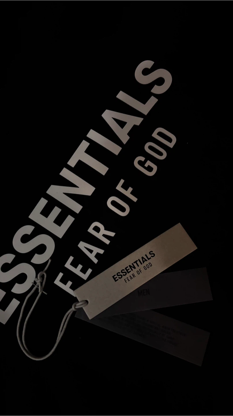 Fear of God Essentials Hoodie Black - photo 3
