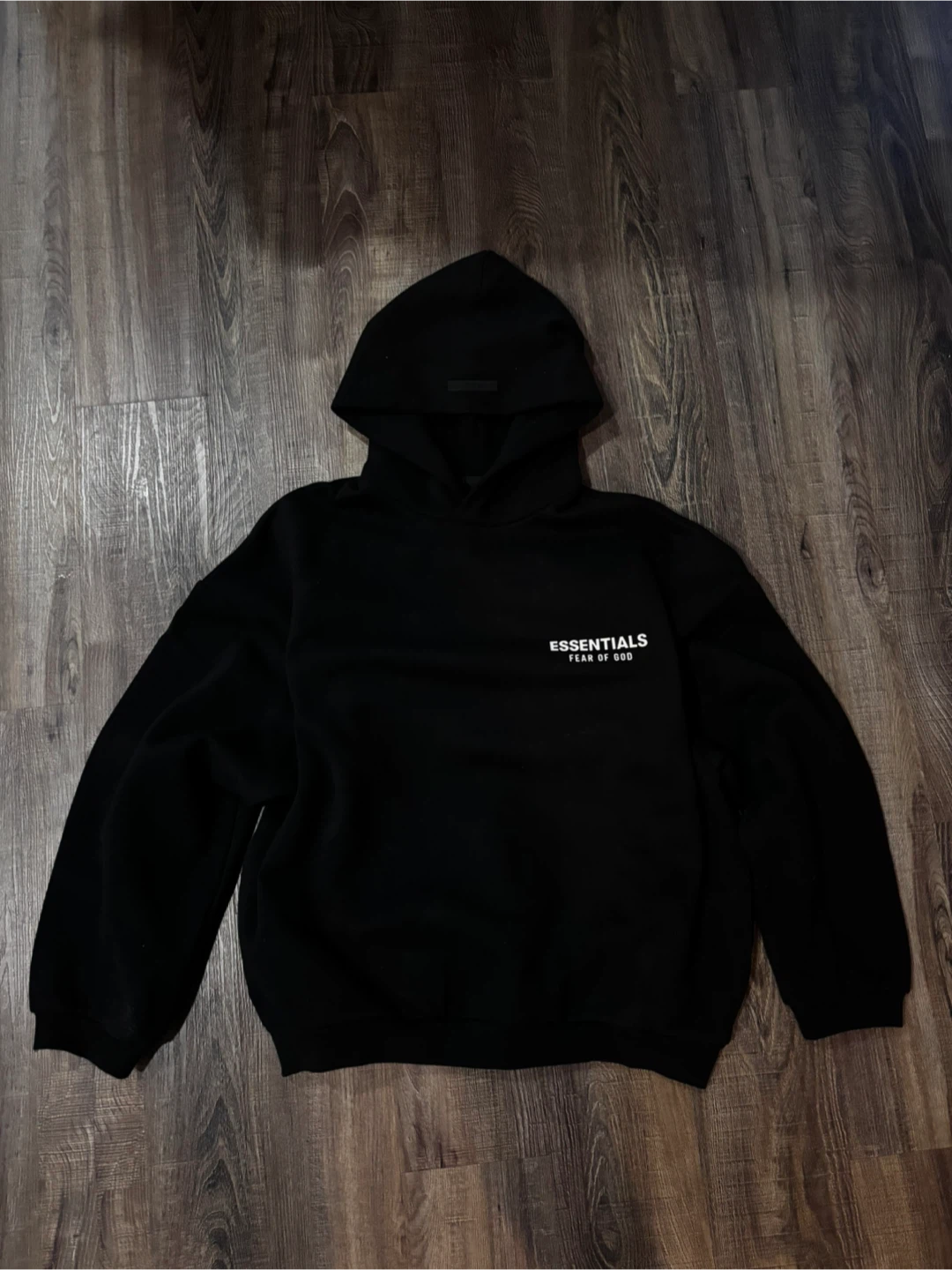 Fear of God Essentials Hoodie Black - photo 2