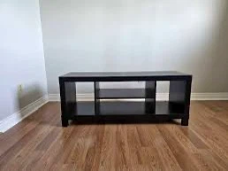 Black TV Bench
