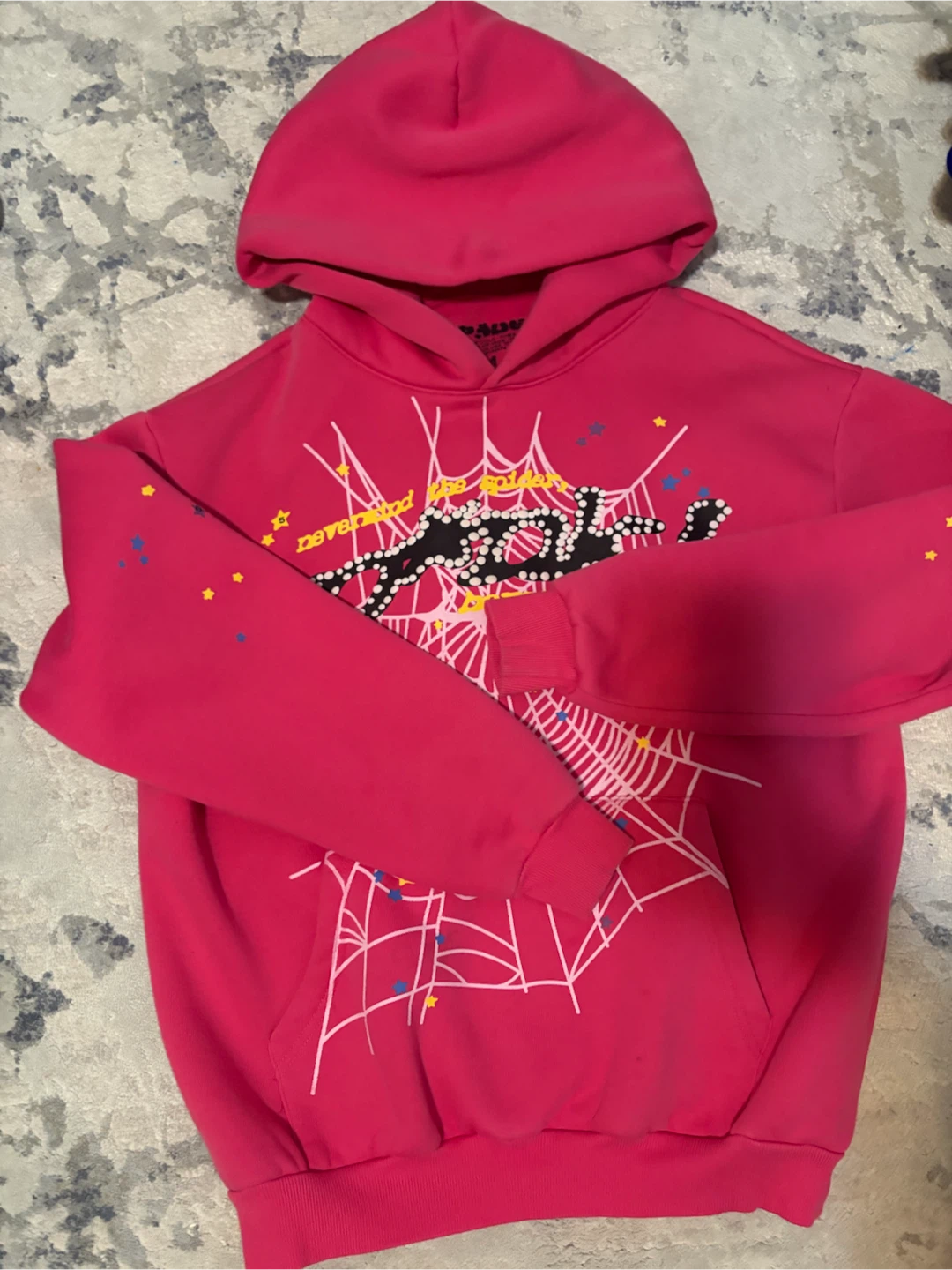 Small oversized spider hoodie - photo 2