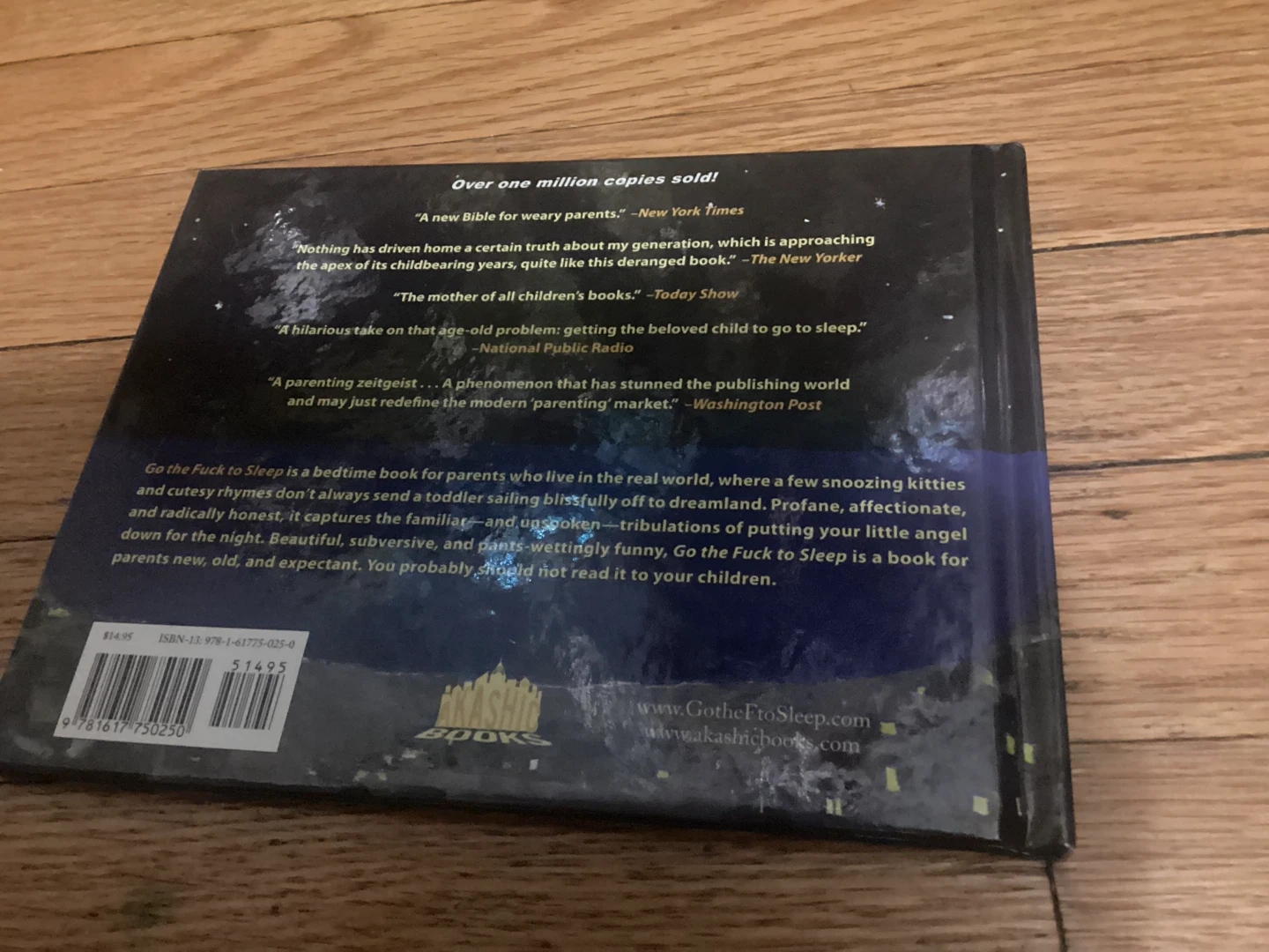 Go the F@@@ to Sleep Hardcover Book - photo 2