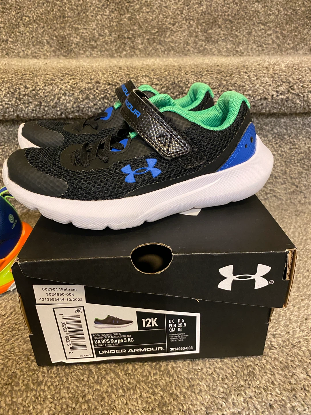 Size 12 (Kids) Boys Running Shoes - photo 2