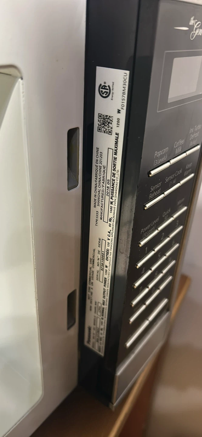 Panasonic Microwave (cyclonic inverter technology) - photo 3