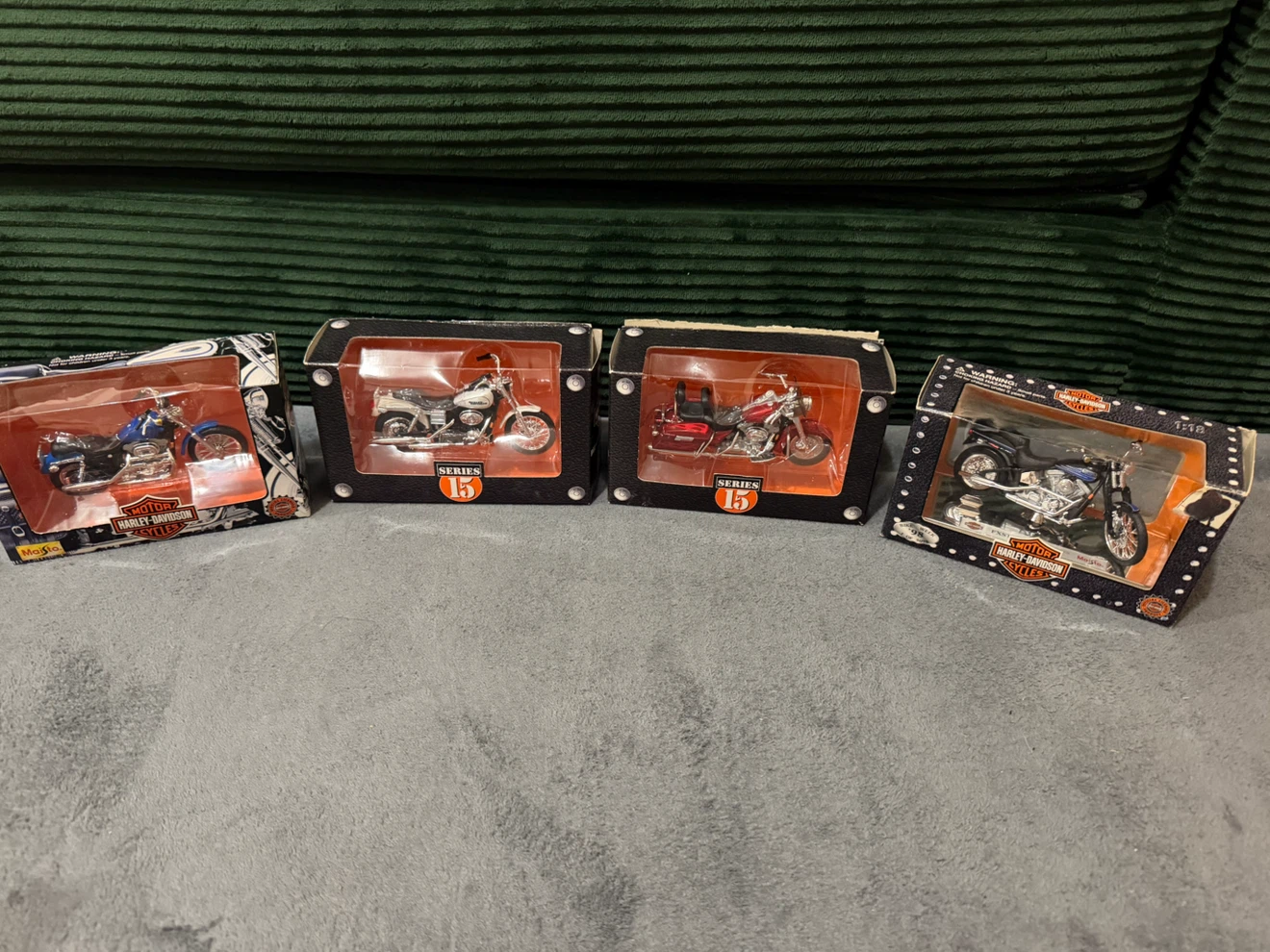 Harley-Davidson Die-Cast Motorcycles - Maisto