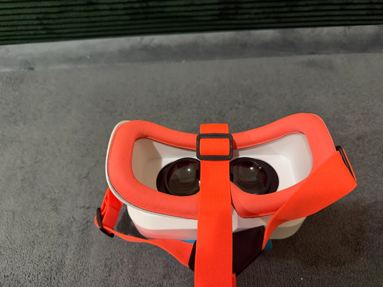 VR Headset with Orange Strap - photo 2