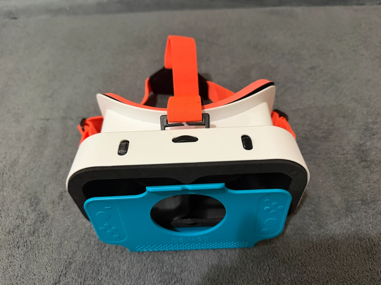 VR Headset with Orange Strap - photo 4