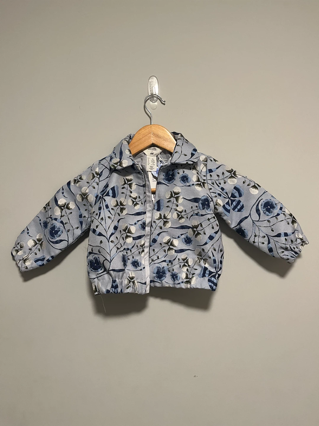 H&M Floral Bomber Jacket