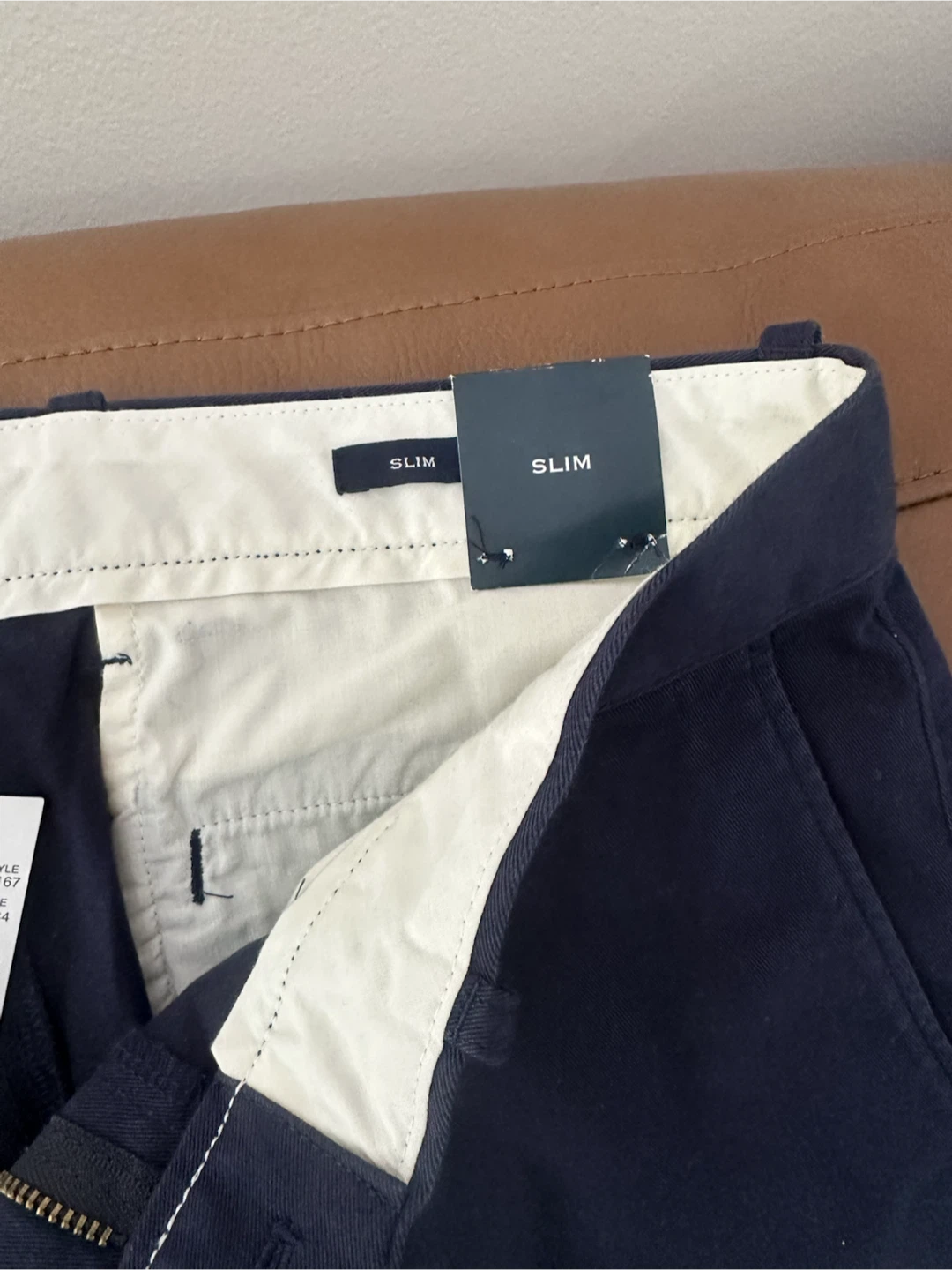 BNWT - J.Crew Flex Slim Fit Chinos in Navy 32x34 - photo 4