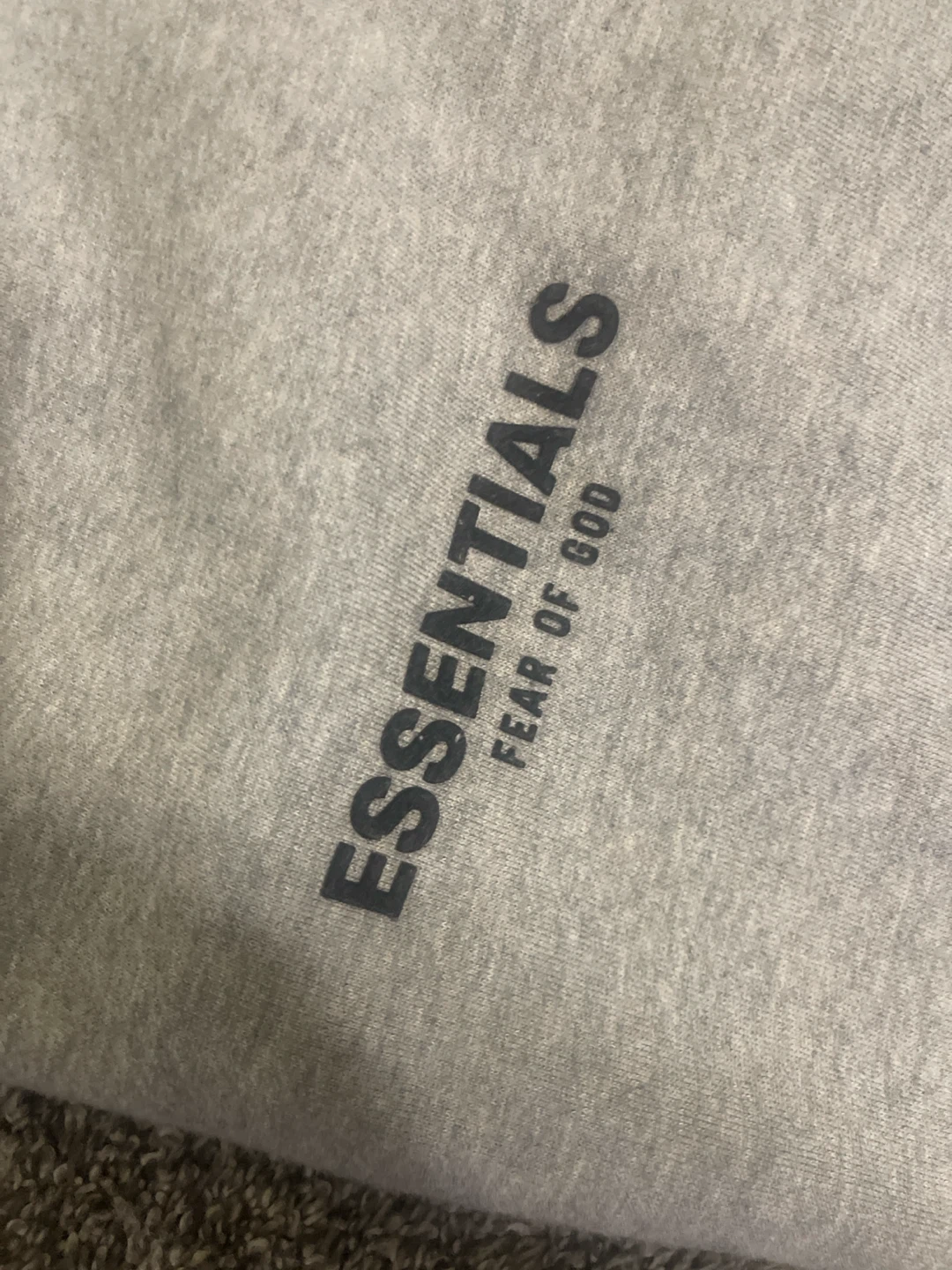 FEAR OF GOD ESSENTIALS Sweatpants Grey - photo 3