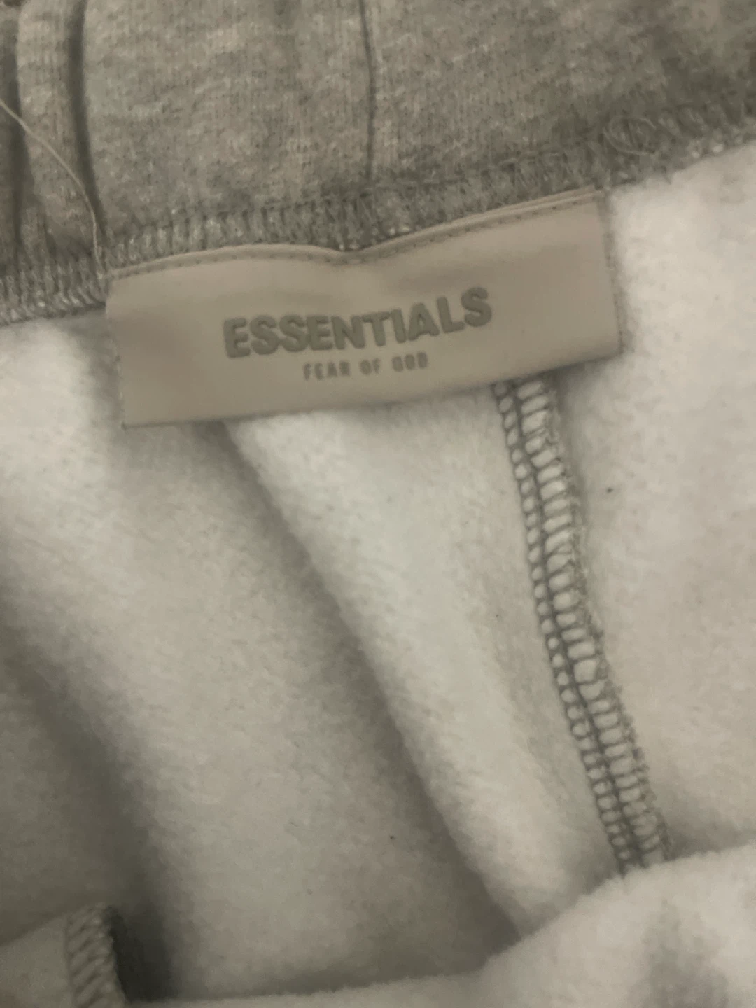 FEAR OF GOD ESSENTIALS Sweatpants Grey - photo 4