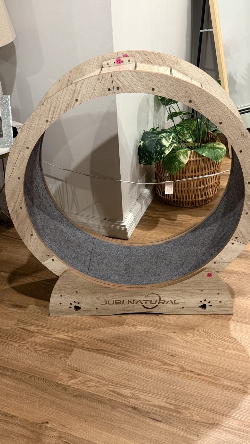 Jubi Natural Cat Exercise Wheel