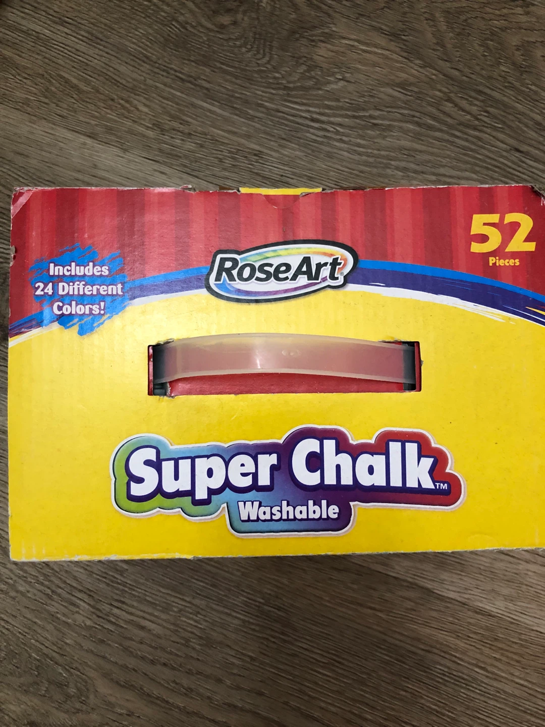 New! Super Sidewalk Chalk(52 Piece Set)